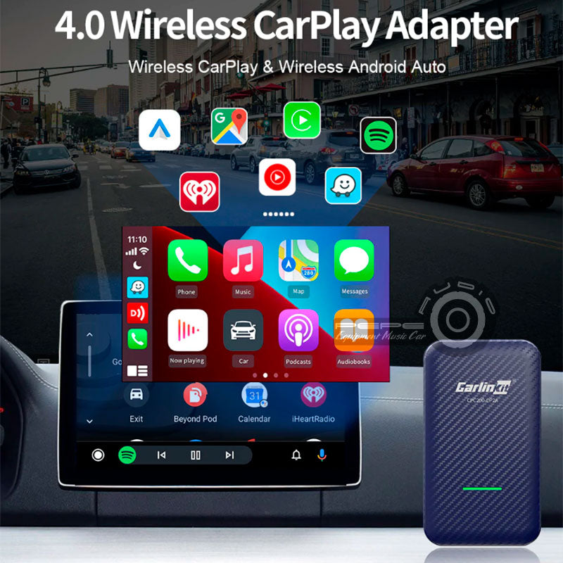 CarlinKit Apple CarPlay  Android Auto Compatible con radio Android –  Pepeaudio Store