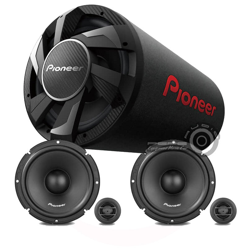 Promocion  Subwoofer  Pioneer Activo Mas Componentes instalados